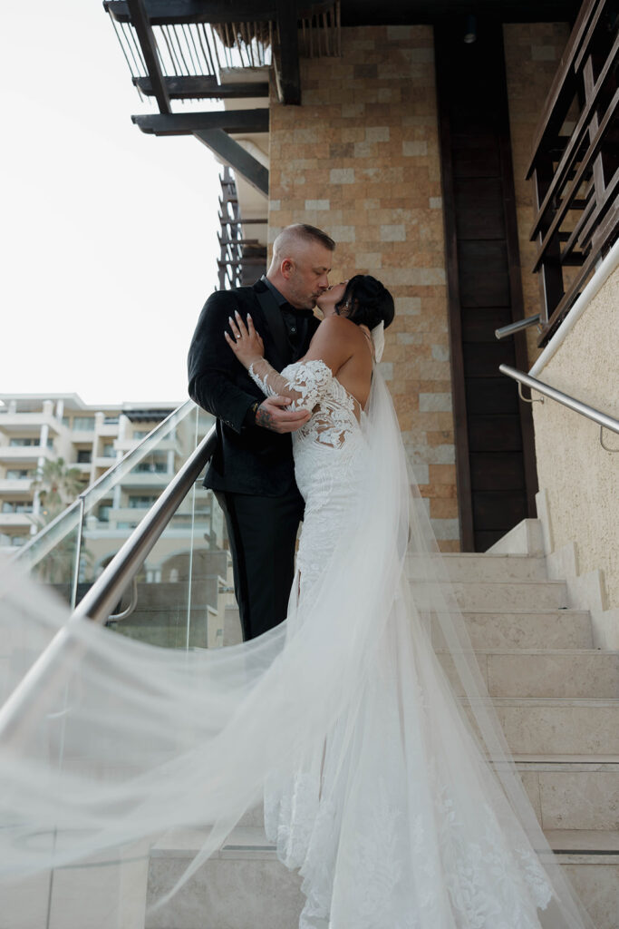 los cabos wedding bridal portraits